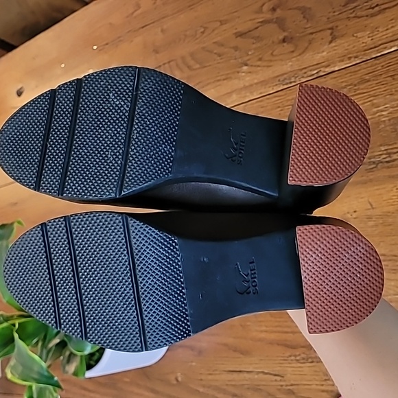 Sorel Blake block heel brown Chelsea boots size 6 - Picture 7 of 7